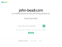 Tablet Screenshot of john-bead.com